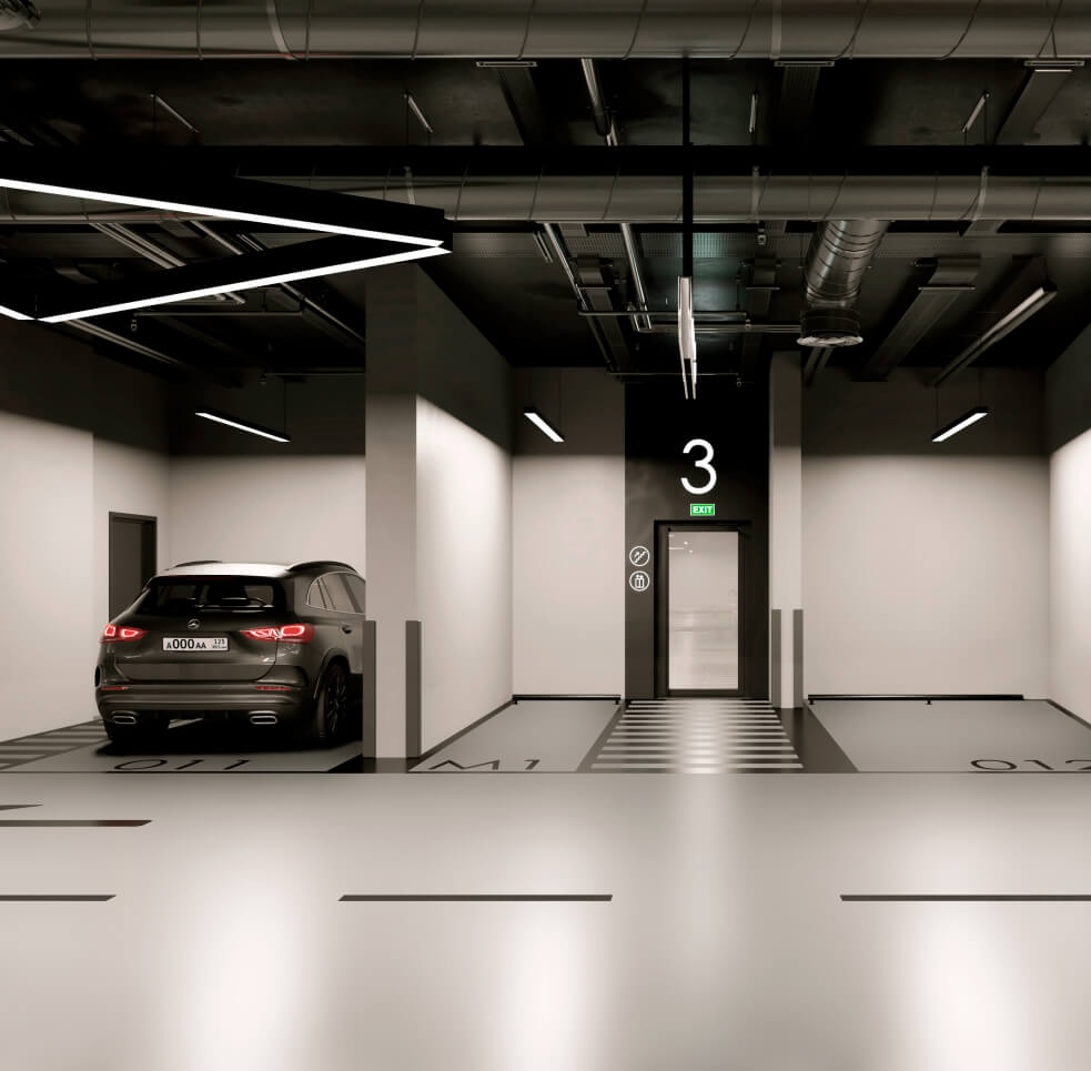 Подземный паркинг и келлеры