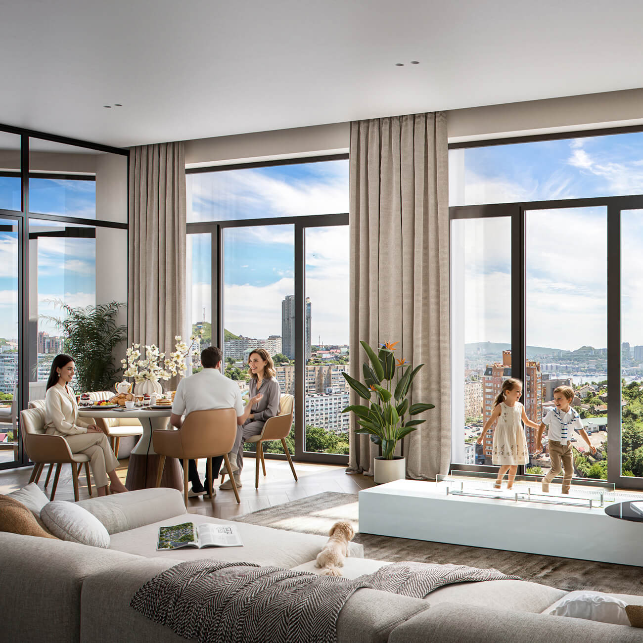 Роскошные виды из окна